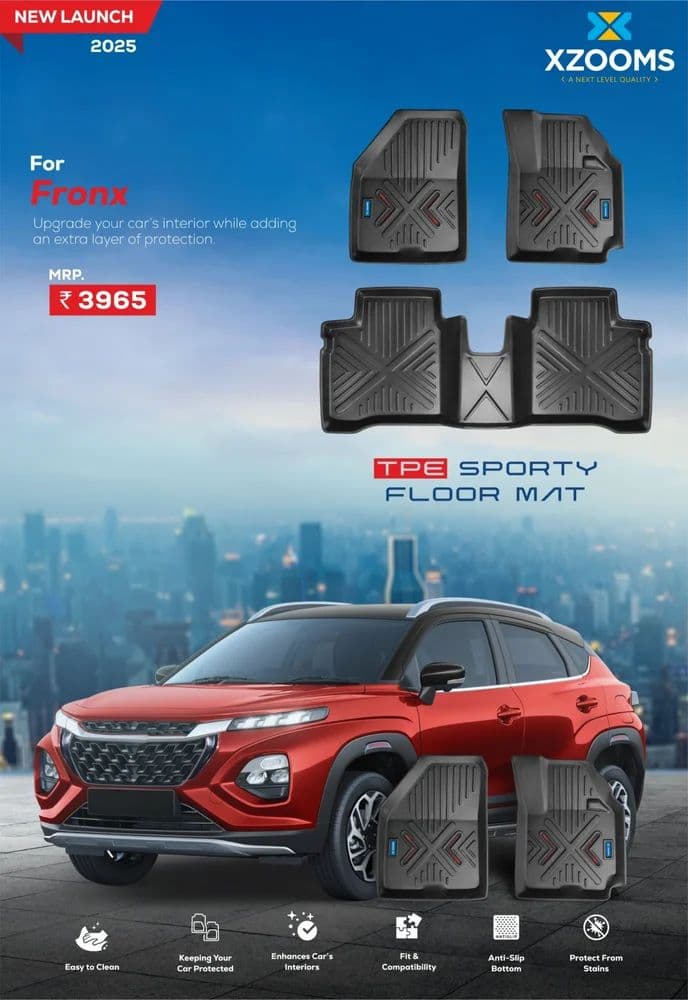 Fronx TPE Sporty Car Floor Mat