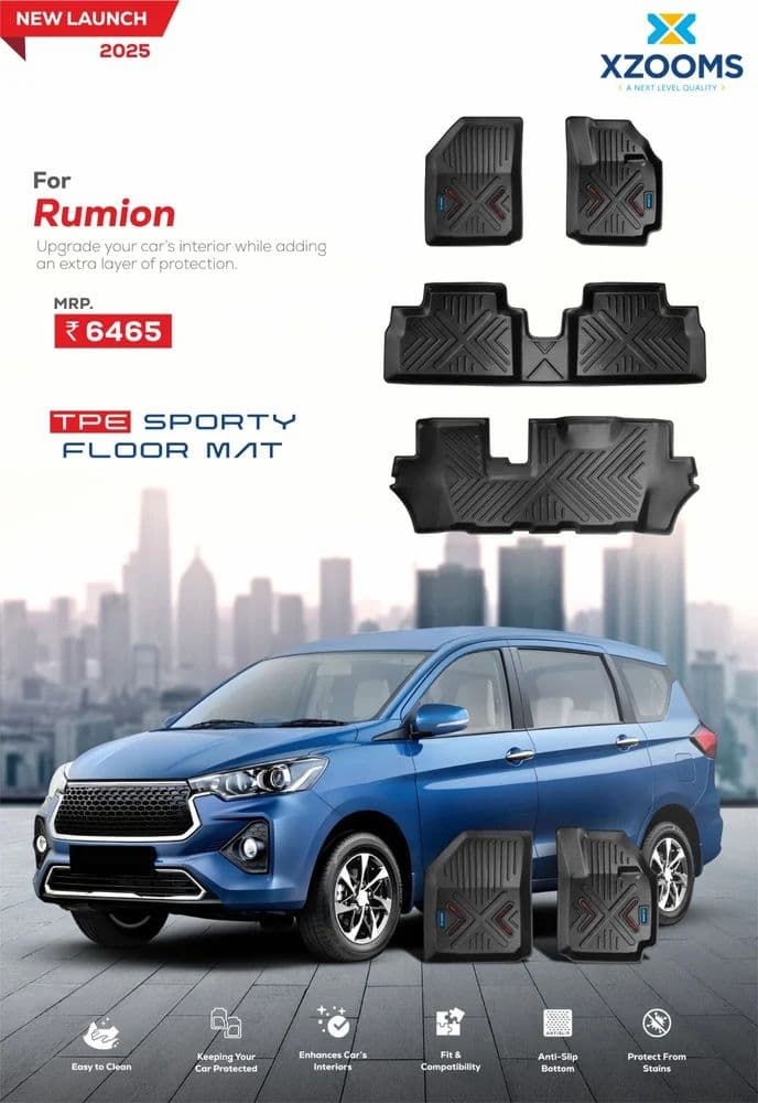 Rumino TPE Sporty Car Floor Mat
