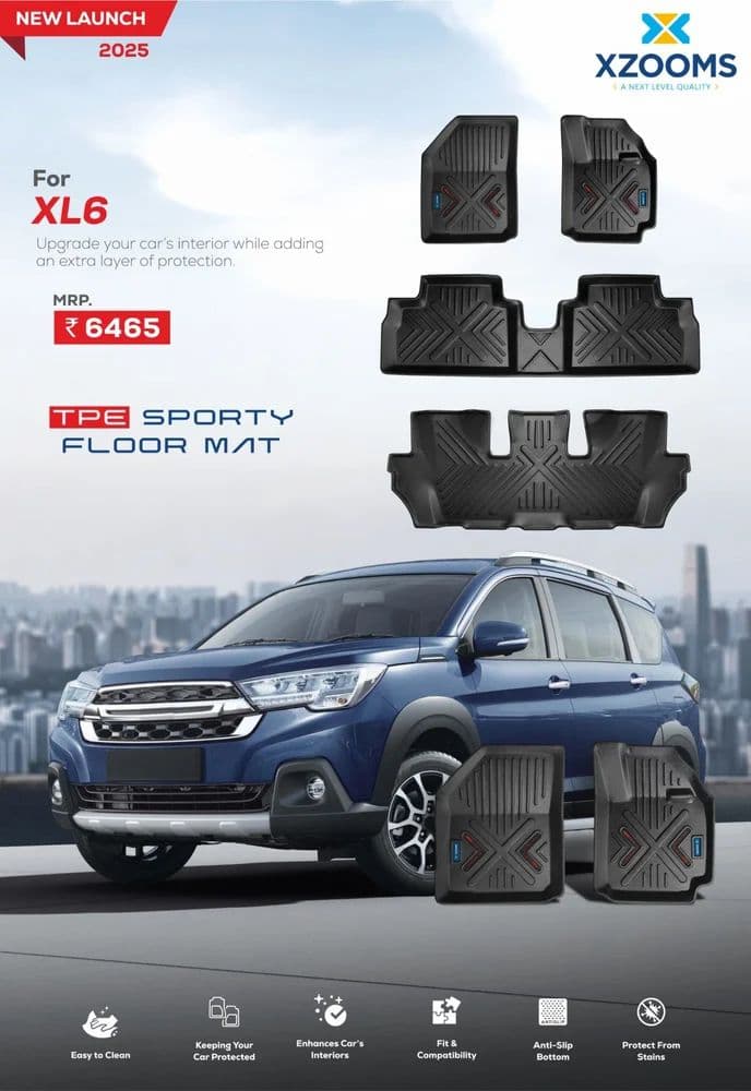 XL6 TPE Sporty Car Floor Mat